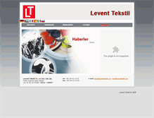 Tablet Screenshot of leventtekstil.com
